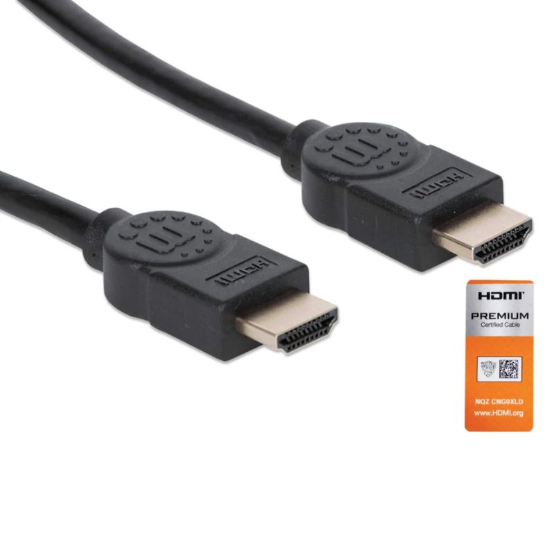 CABLE HDMI MANHATTAN 2.0 PREMIUM M-M 1.8M 355346
