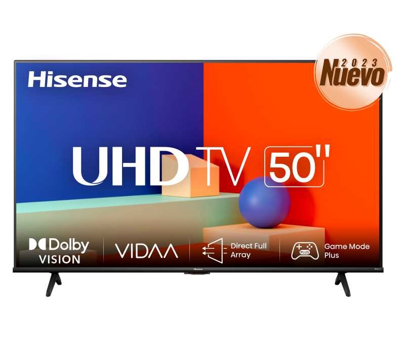 TELEVISION HISENSE 50A65KV 50" UHD 3840*2160 SMART VIDAA WiFi HDMI