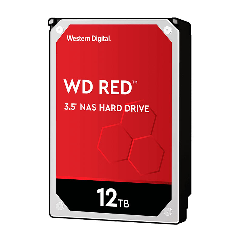 DISCO DURO INTERNO WD 12TB 3.5" (WD120EFBX) 256MB SATA3 7200RPM NAS RED