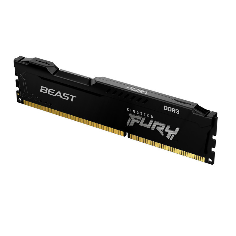 MEMORIA DDR3 KINGSTON FURY BEAST BLACK 8GB 1600MHZ DIMM(KF316C10BB/8)