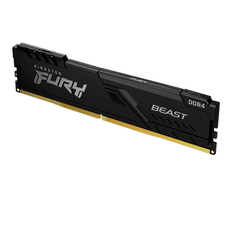 MEMORIA DDR4 KINGSTON FURY BEAST BLACK 8GB 3200MHZ DIMM(KF432C16BB/8)