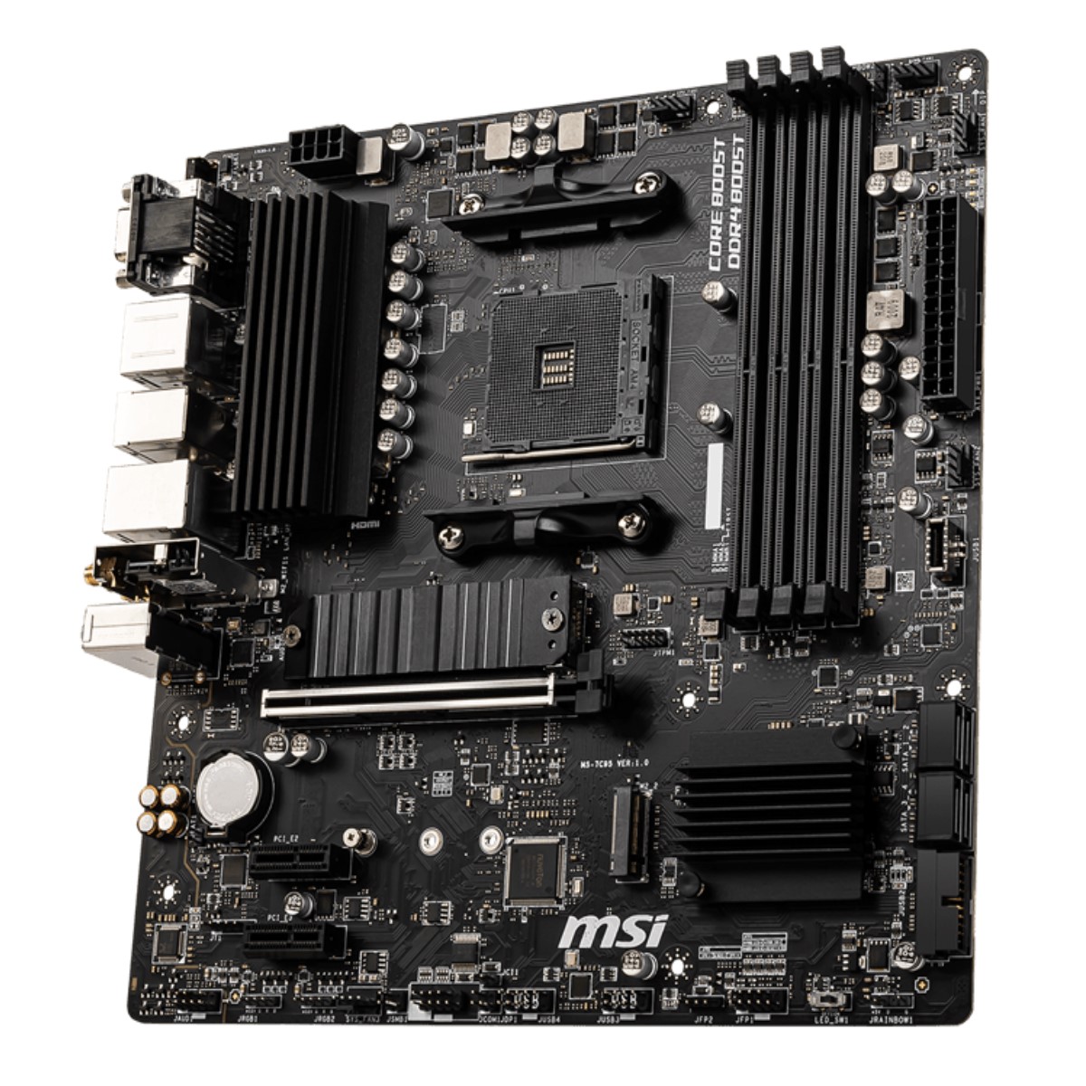 (ED) TARJETA MADRE MSI B550M PRO VDH WIFI SOC AM4 MATX HDMI, DDR4