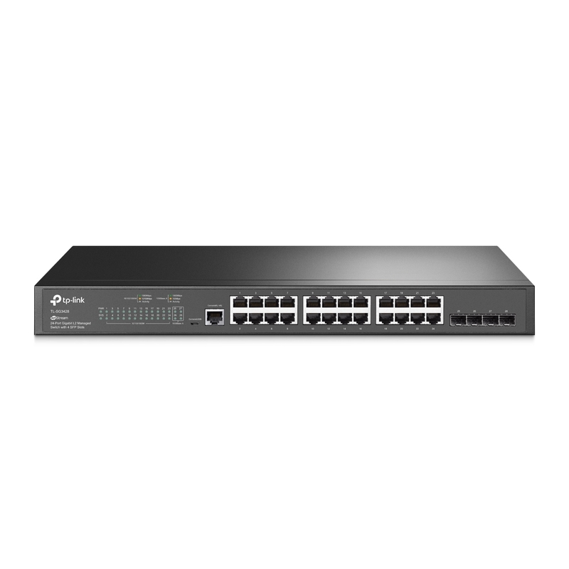 TP-LINK SWITCH ADMI JETSTREAM DE 24PTOS GB L2/4PTOS SFP/TL-SG3428