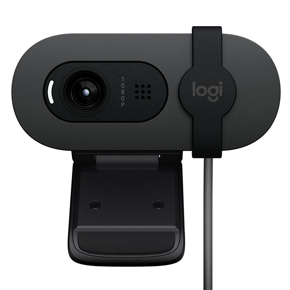 CAMARA WEB LOGITECH BRIO 100 FULL HD 1080p USB-A GRAPHITE (960-001586)