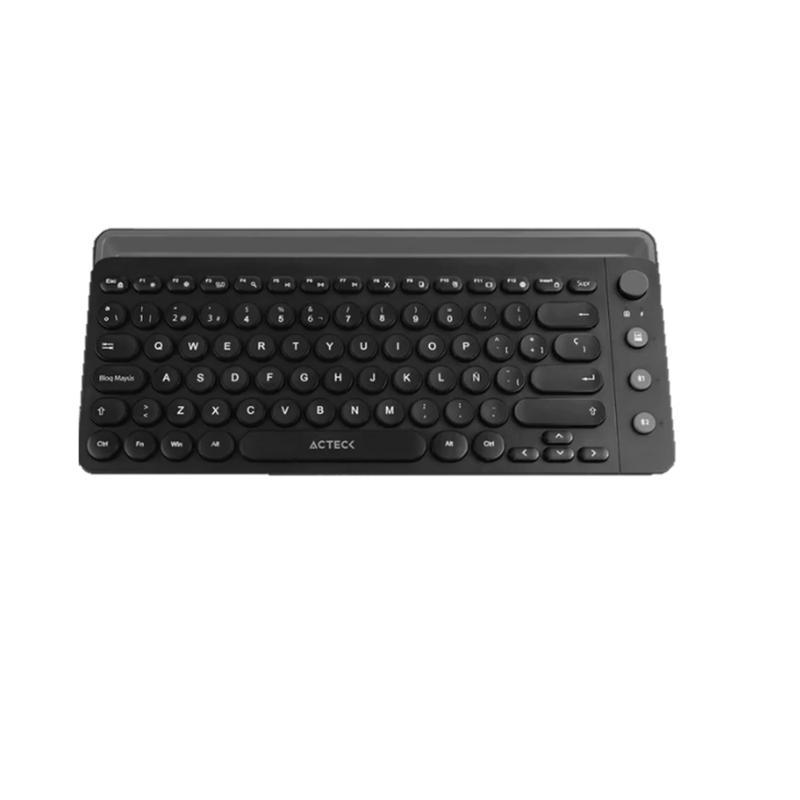 TECLADO ACTECK MULTIDISPOSITIVO TI685 2.4 GHZ/ 3 MODOS BT/NEGRO (AC-934183)