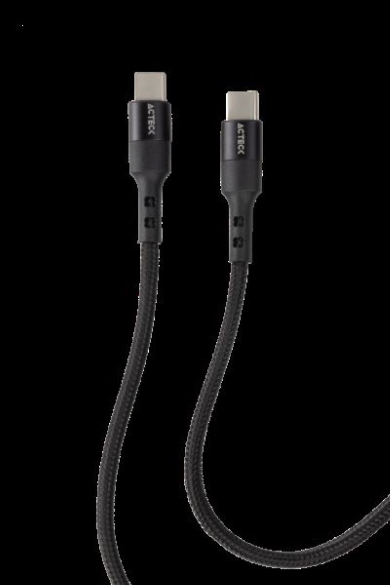 CABLE ACTECK USB-C A USB-C LINX PLUS CC420 ULTRA RÁPIDA 1MT AC-934855