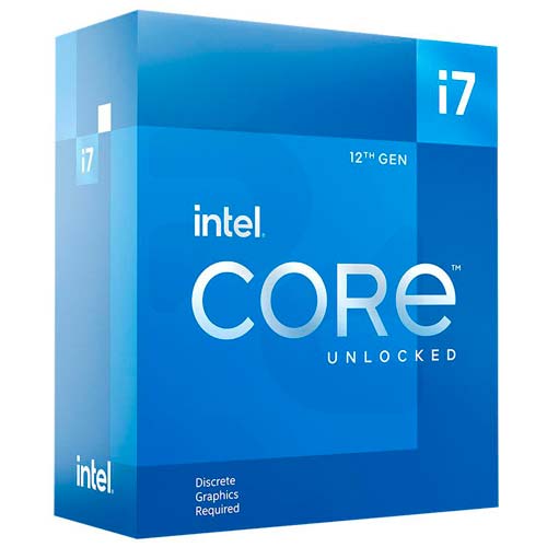 CPU INTEL COREI7 12700KF SOC1700 12TH GEN  3.6GHZ BX8071512700KF