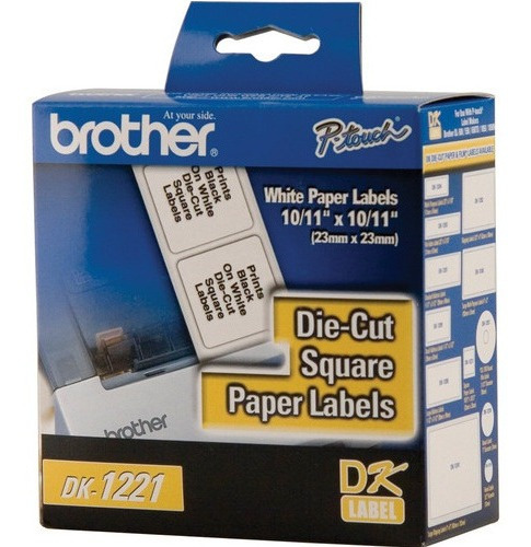 ROLLO DE 1000 ETIQUETAS BROTHER PRECORTADAS 23MMX231MM DK1221