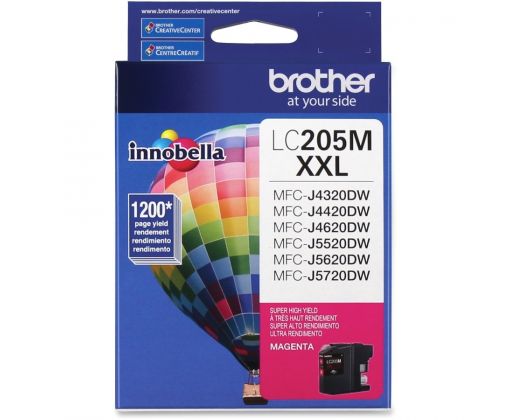 CARTUCHO BROTHER LC205M XXL MAGENTA ALTO REND 1200 PAG LC205M