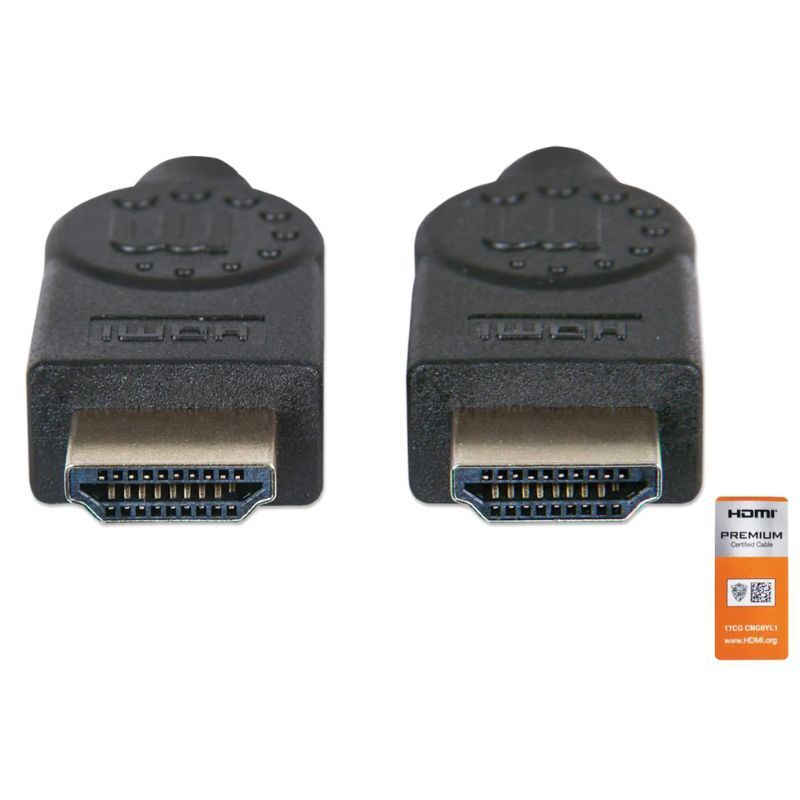 CABLE HDMI MANHATTAN 2.0 PREMIUM M-M 1M 354837