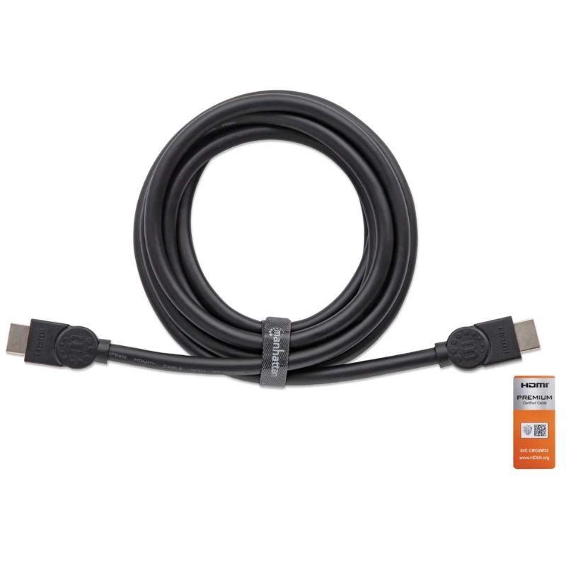 CABLE HDMI MANHATTAN 2.0 PREMIUM M-M 1.8M 355346