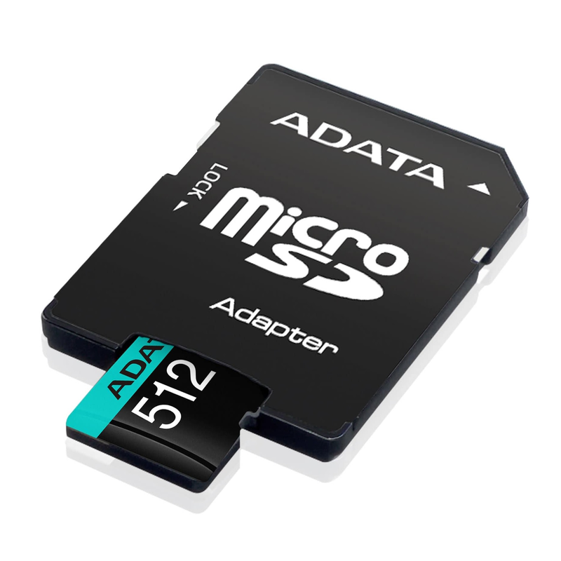 MEM MICROSDXC ADATA 512GB UHS-I U3 V30S A2 C/A AUSDX512GUI3V30SA2-RA1