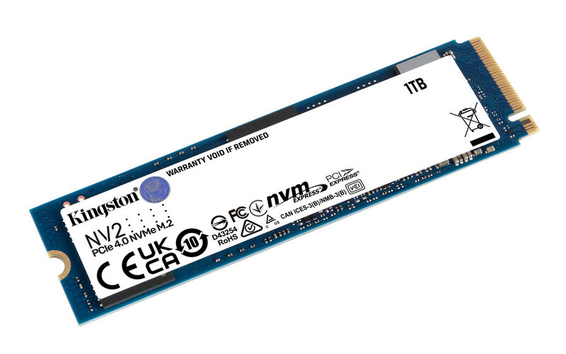 UNIDAD SSD KINGSTON NV2 1TB M.2 2280 NVMe 3500MB/s(SNV2S/1000G)