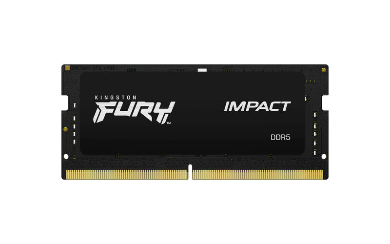 MEMORIA SODIMM DDR5 FURY IMPACT 16GB 6400MHZ CL38 XMP(KF564S38IB-16)