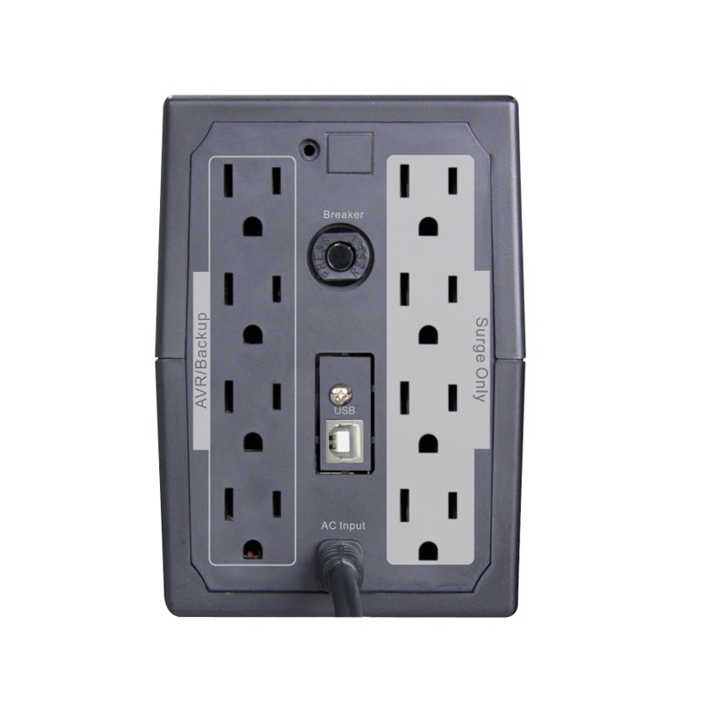 NO BREAK/UPS VICA 900VA/550W 8 TOMAS (4) REGU Y (4) RESP RJ11 PANTALLA LCD (S 900)