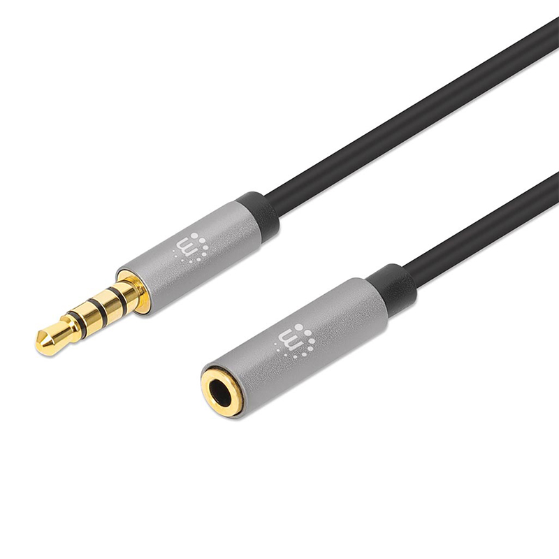 CABLE AUDIO MANHATTAN ESTEREO 3.5MM EXTEN. M-H 2.0M 56039