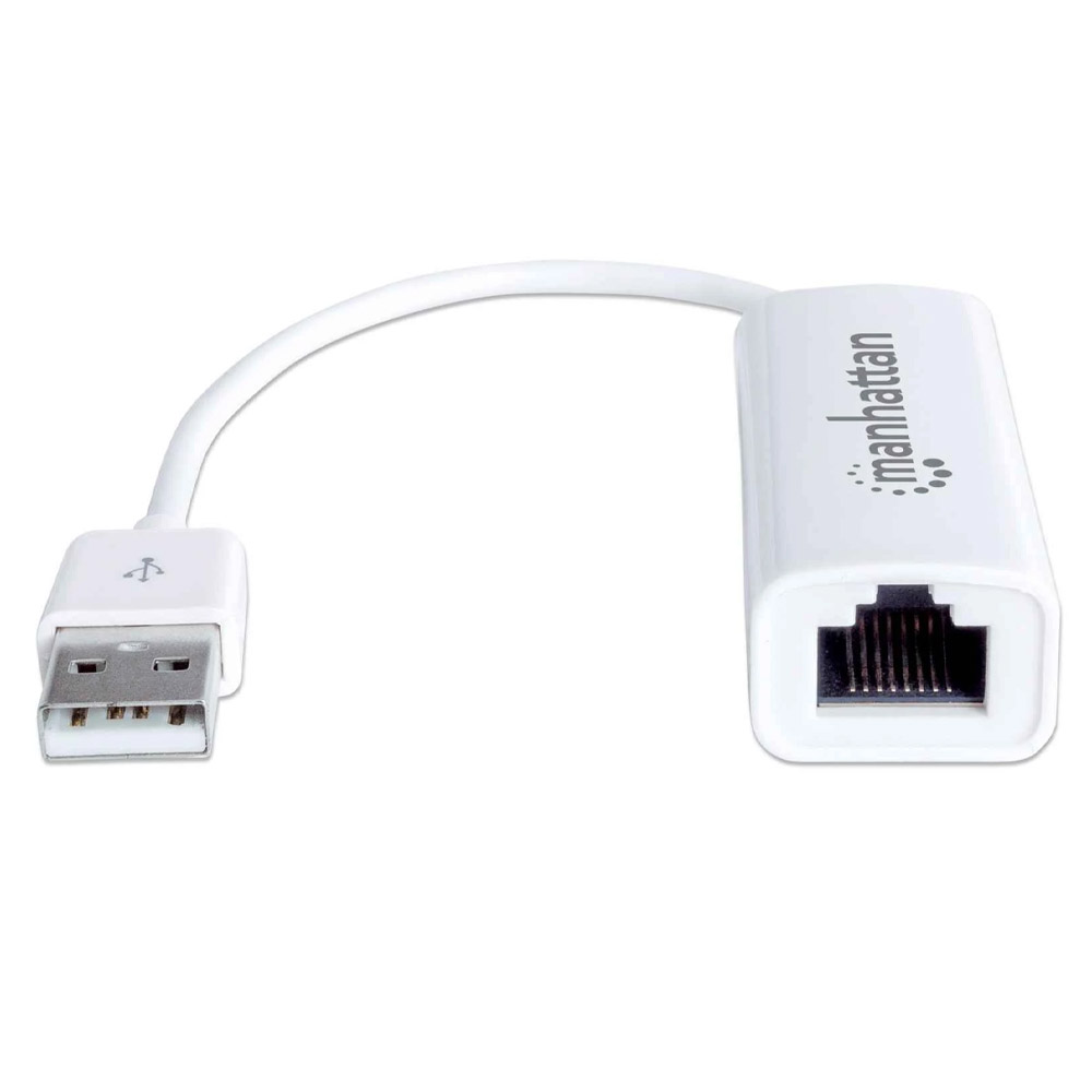 ADAPTADOR MANHATTAN FAST ETHERNET TARJETA RED 10/100 USB 2.0  506731