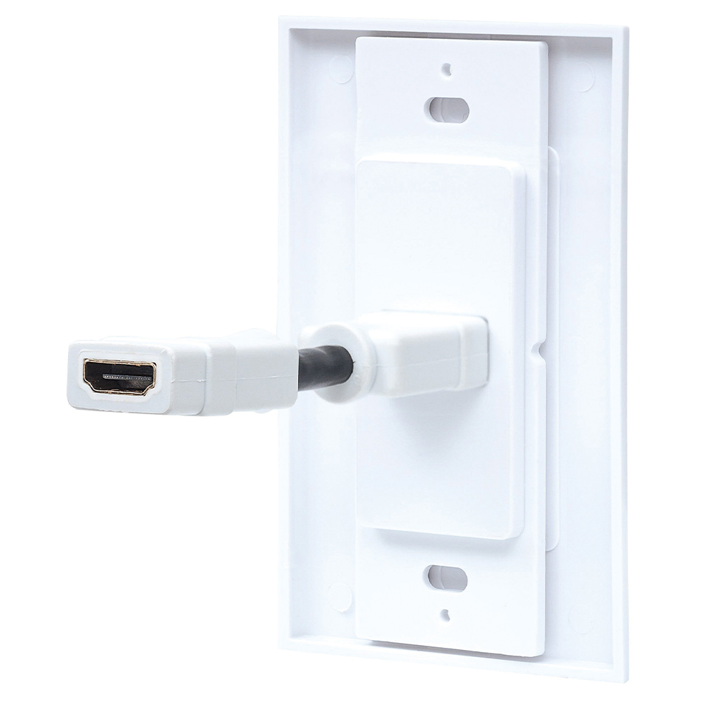 JACK HDMI MANHATTAN BLANCO FACEPLATE CON 1 PUERTO 771719