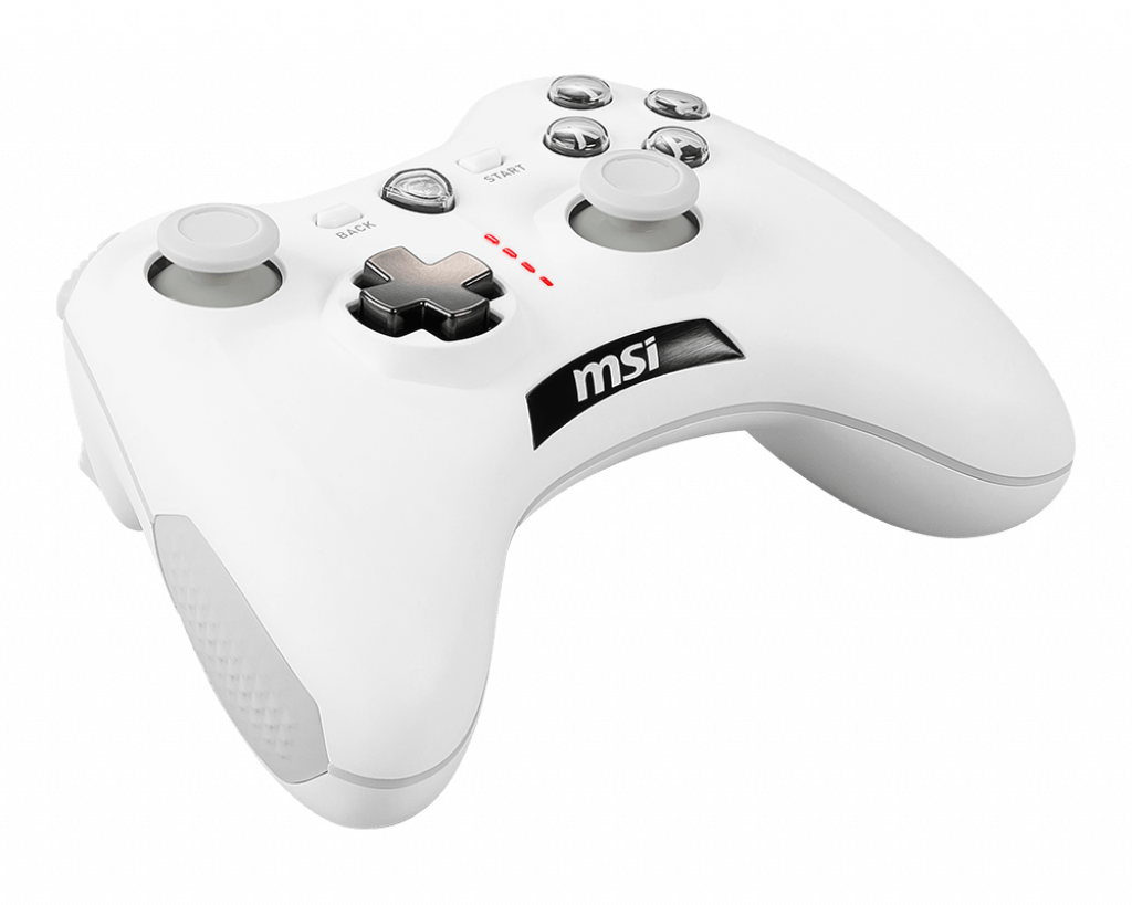 CONTROL INALAMBRICO MSI FORCE GC30 V2 WHITE RECARGABLE XBOX PC ANDROID