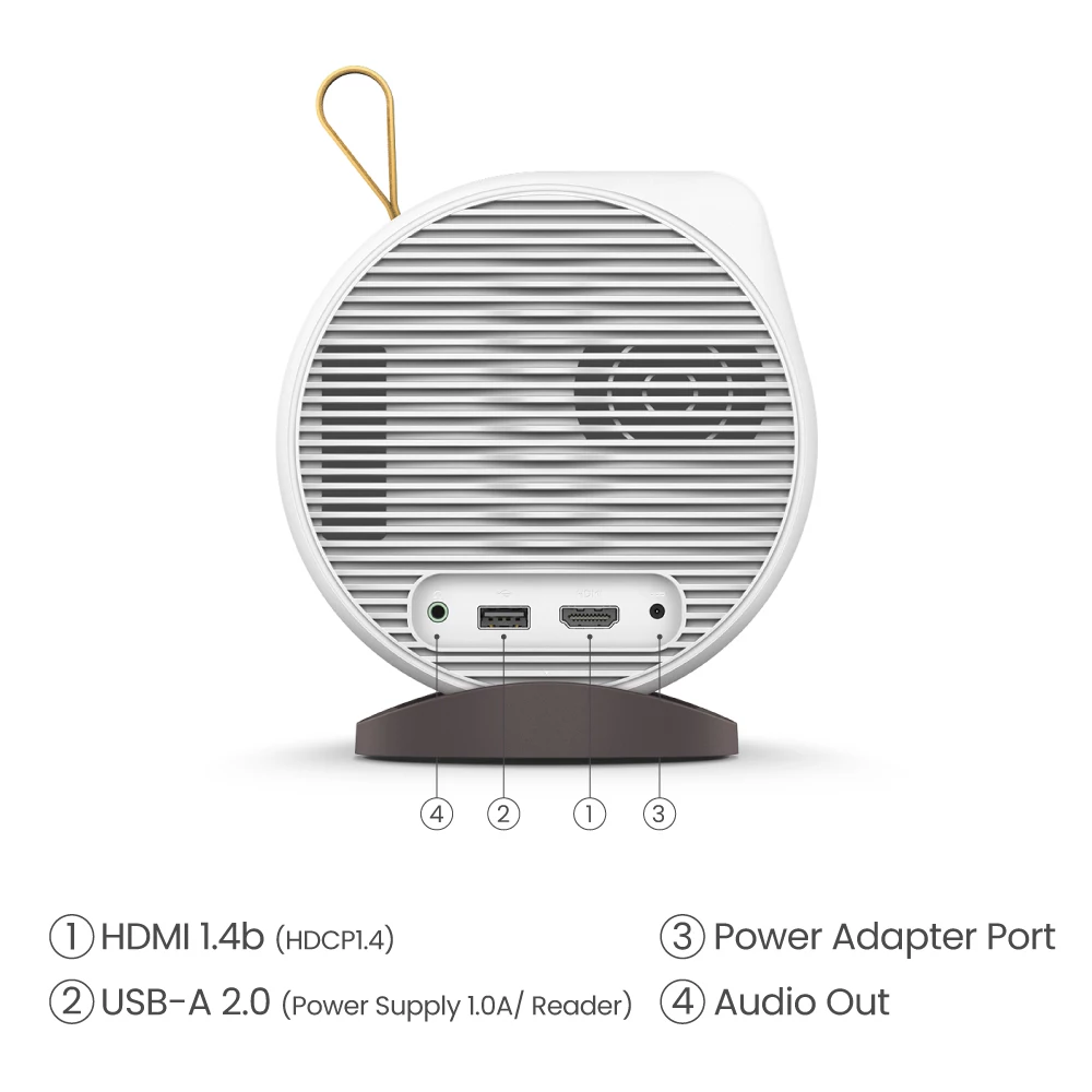 PROYECTOR PORT BENQ GV11 200LUM WVGA(854x480)USB,HDMIx2 9H.JR377.59A/E