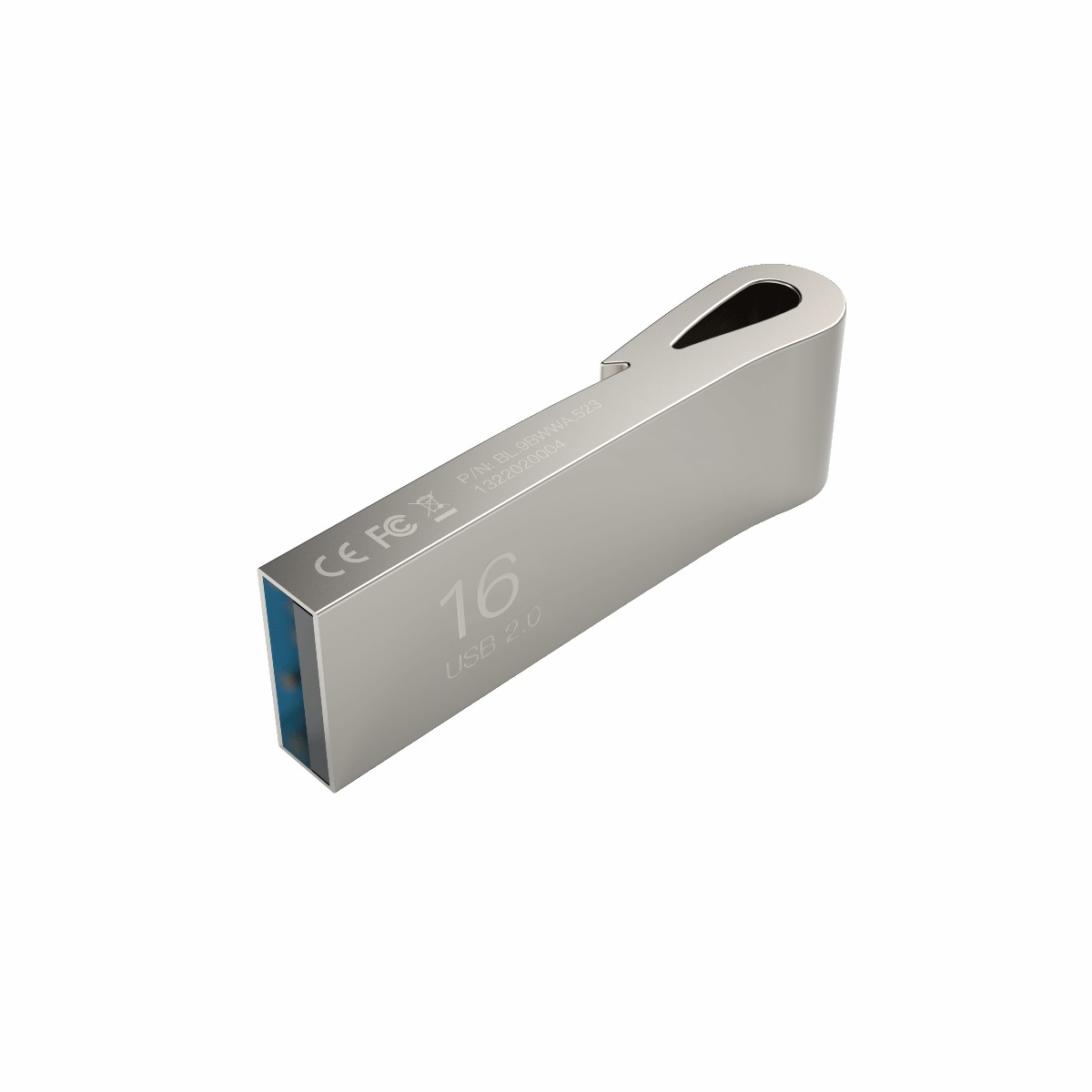 MEMORIA USB 2.0 ACER UF200 16GB 30MB/S METALICA (BL.9BWWA.502)