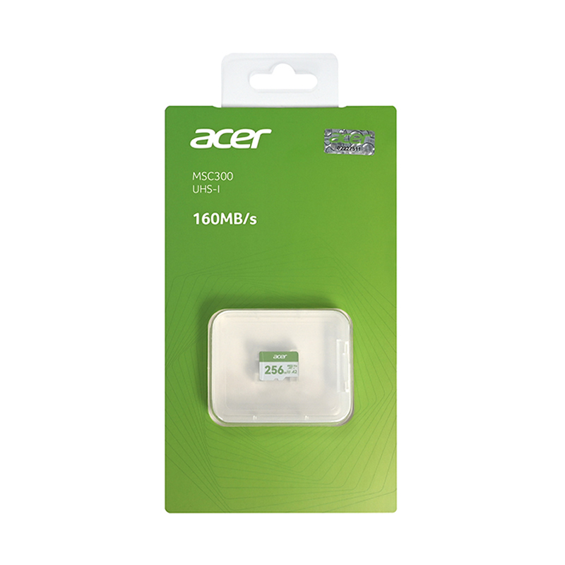 MEMORIA MICRO SDXC ACER MSC300 256GB 160MB/S UHS-I V30 (BL.9BWWA.323)