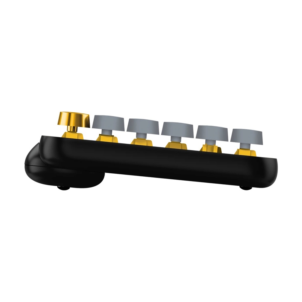 TECLADO LOGITECH POP KEYS MECAN. BT USB BOLT BLAST YELLOW (920-010713)