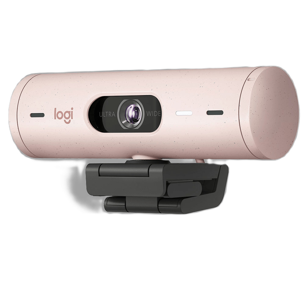 CAMARA WEB LOGITECH BRIO 500 FULL HD 1080p USB-C ROSE (960-001418)