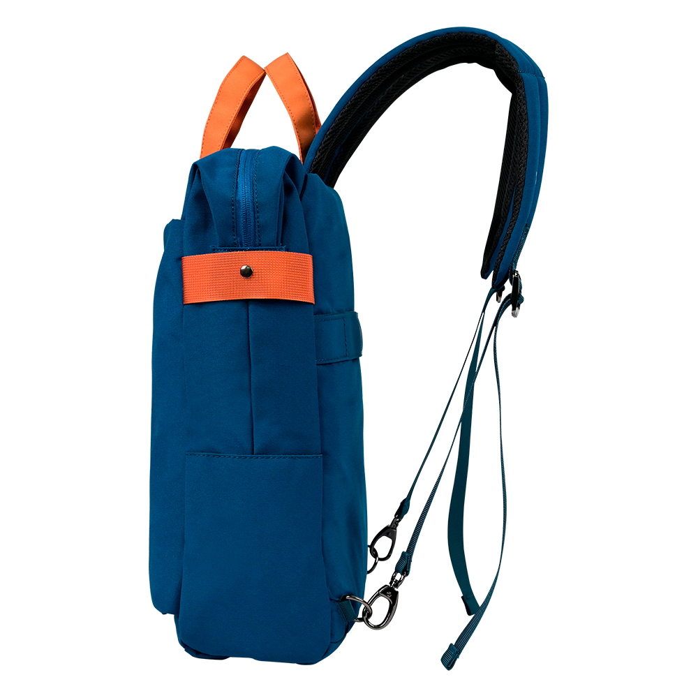 MOCHILA VORAGO VINTAGE DOBLE USO LAPTOP 15.6" AZUL (BP-301-BL)