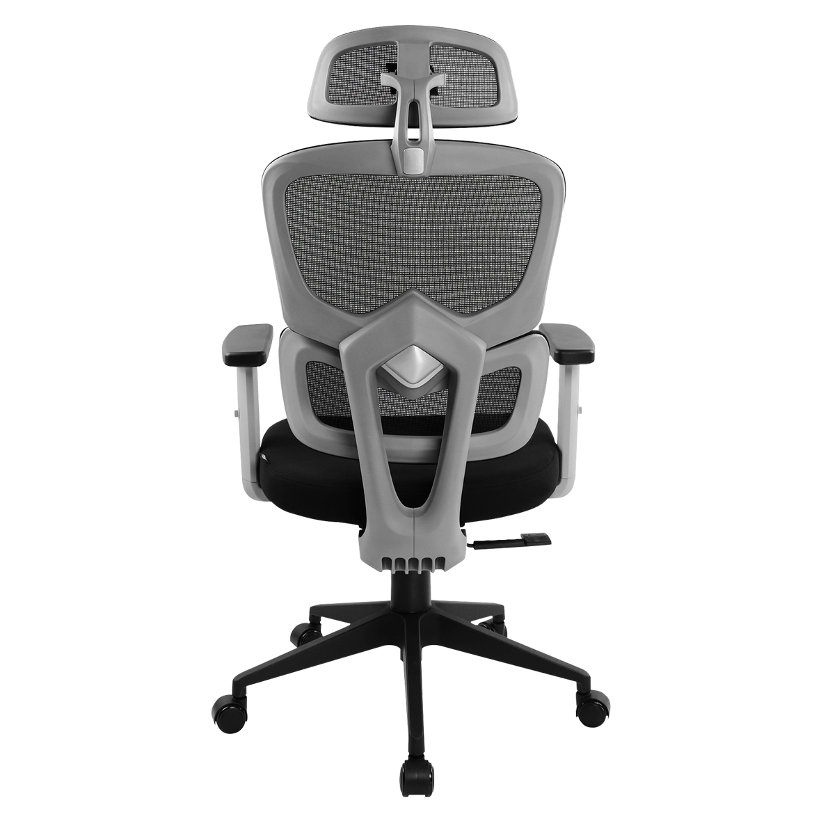 SILLA START THE GAME RECLINABLE/DESCANSABRAZOS 1D/NEGRA MESH (CGM-400-BK)