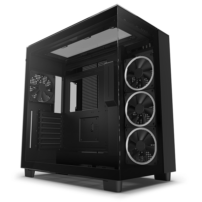 GABINETE NZXT H9 ELITE MT MID-ITX/MICROATX/ATX 3V F120RGB BK CM-H91EB-01
