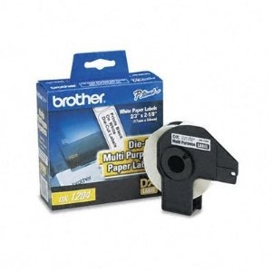 ROLLO DE ETIQUETA BROTHER DK1204 PRE-CORTADA17" X 543MM DK1204