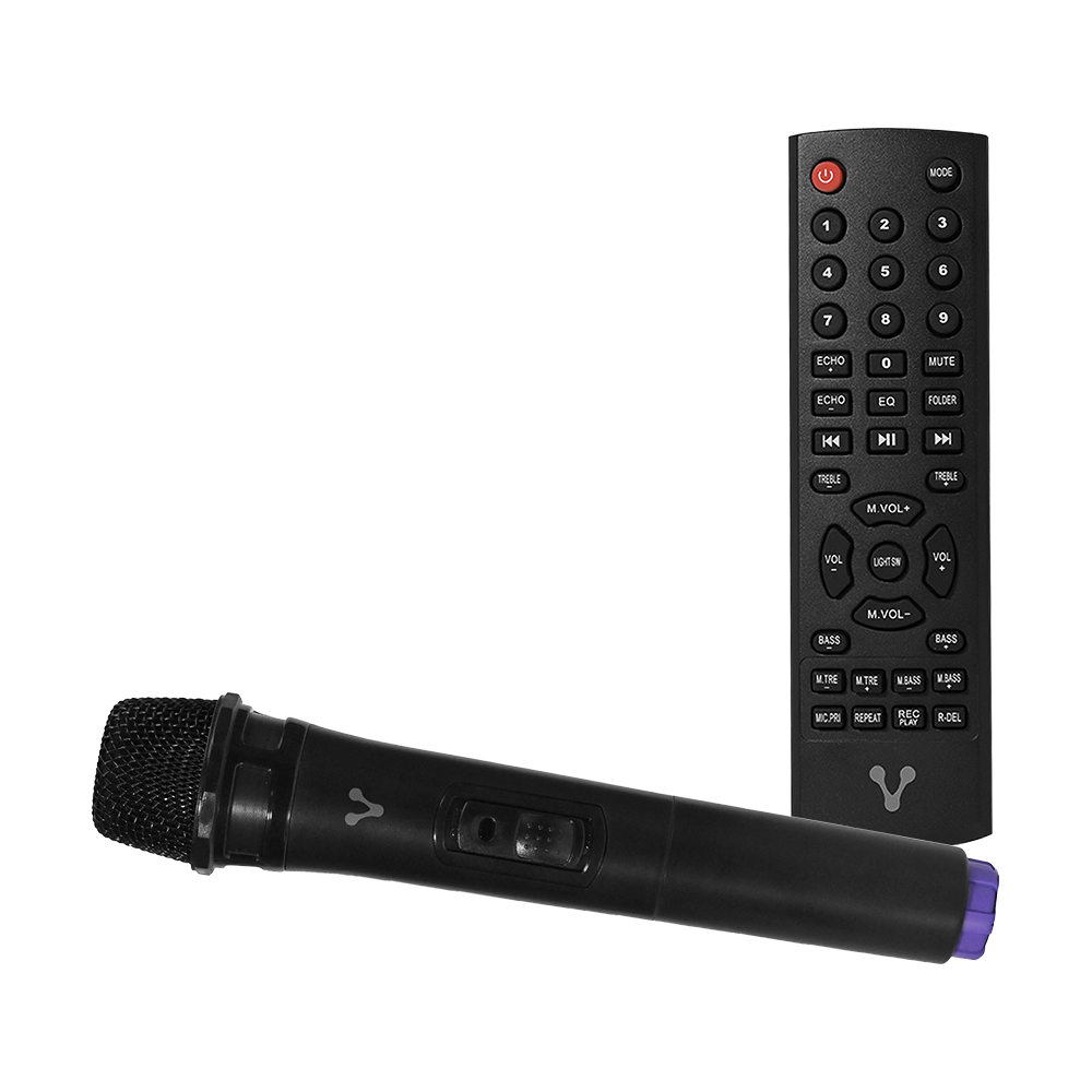 BAFLE VORAGO 2x6"+2x2.5" 40 W RMS BT TWEETER 5400 mAh FLAME LIGHT TWS (KSP-530)