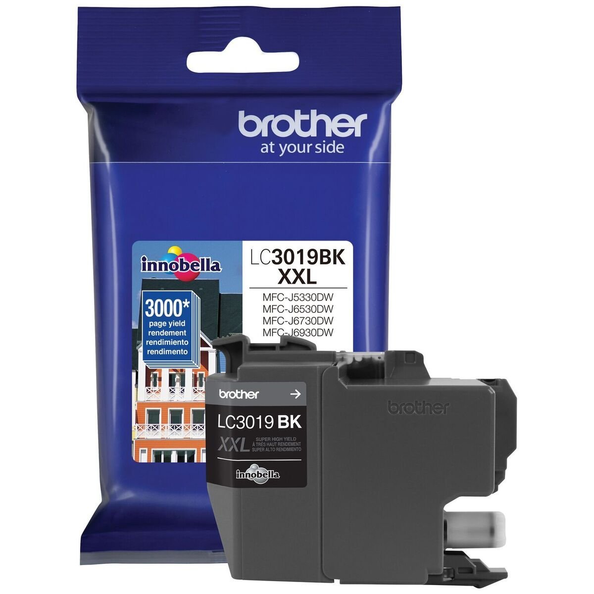 CARTUCHO BROTHER LC3019BK NEGRO 3000 PAGINAS APORX ALTO RENDIMIENTO PARA MFCJ LC3019BK