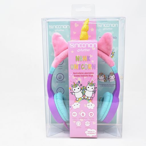 DIADEMA NECNON NBHK-UNICORN ALAMBRICOS KIDS 3.5 MML UNICORNIO LILA NBAKUN0495