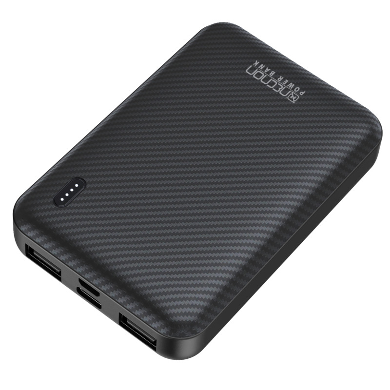 POWERBANK NPW-05FB 5000mAh INDICADOR LED ENTRADA Y SAL. TIPO C BLANCO