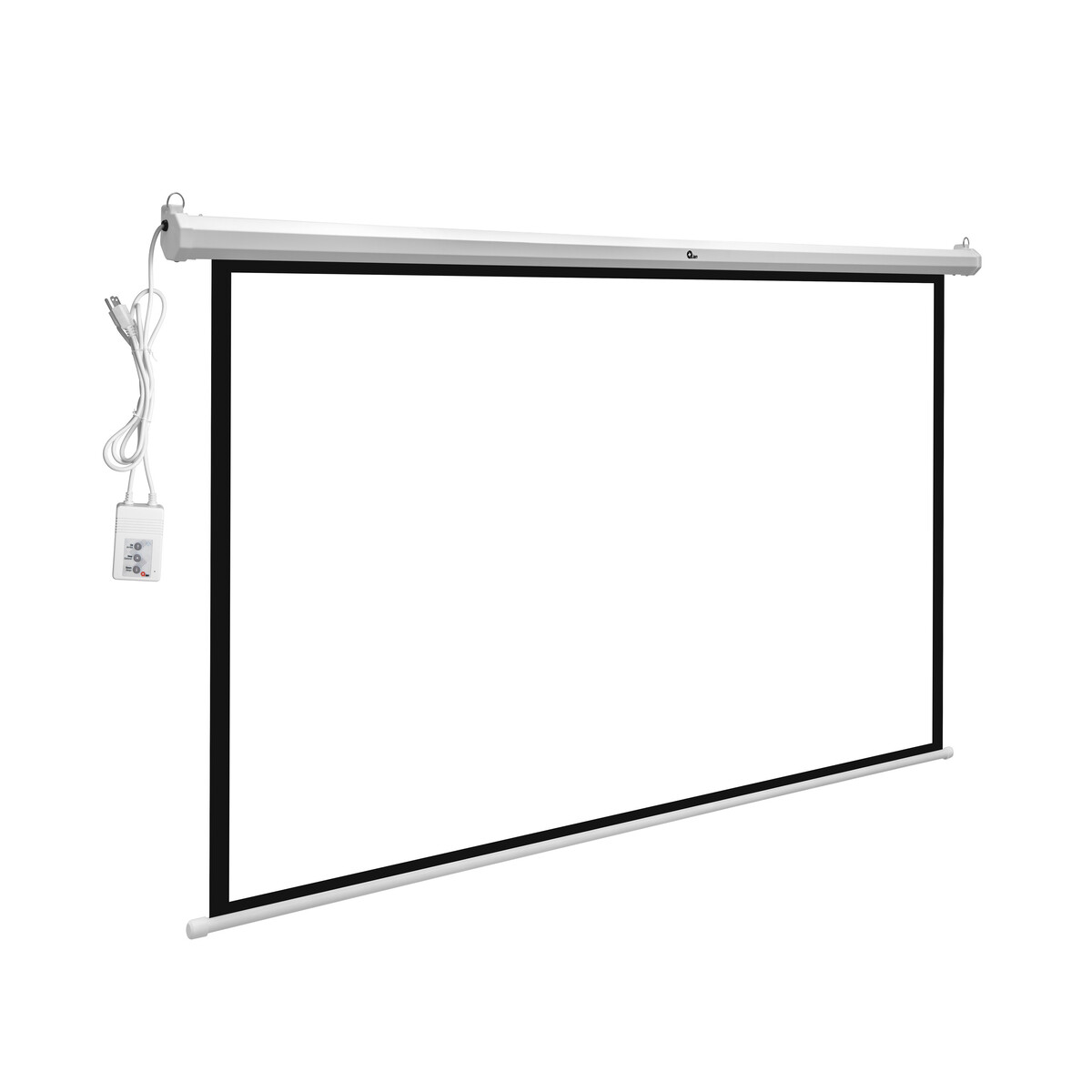 PANTALLA PROYECCION QIAN ELECTRICA 100" BLANCA MATE QXS-1E100