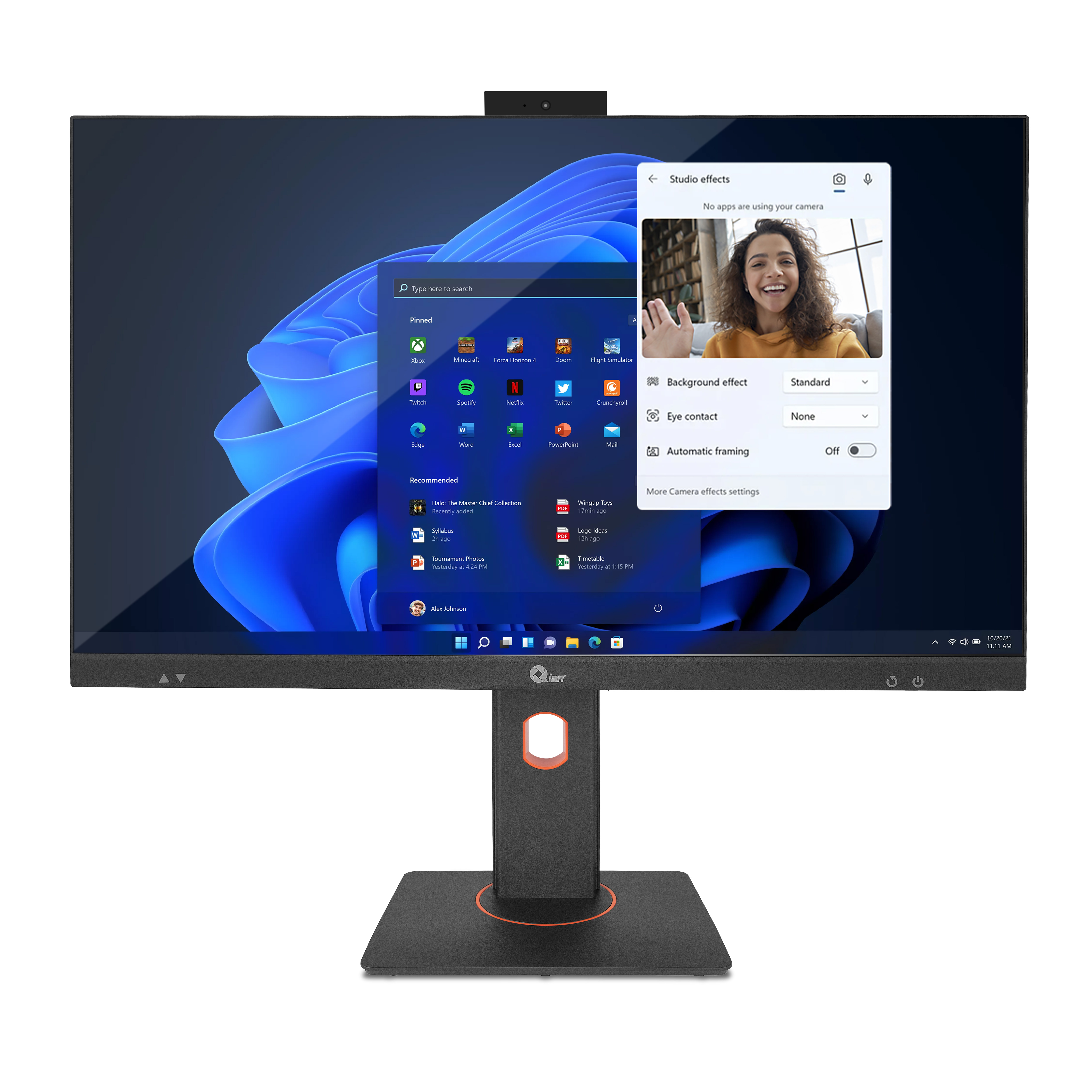 ALL IN ONE QIAN 27" CI5, 16GB, 512GB, W11 PRO TRIAL + T/M (QZI-27515-KW)