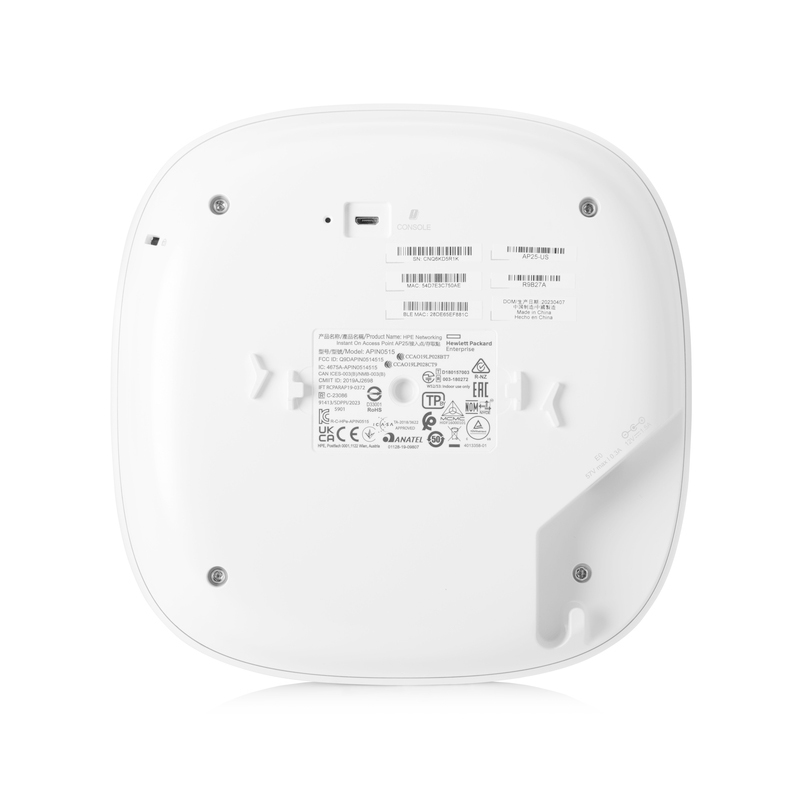 ACCESS POINT ARUBA INSTANT ON AP25 5374 MBITS 1X RJ 45 (R9B28A)