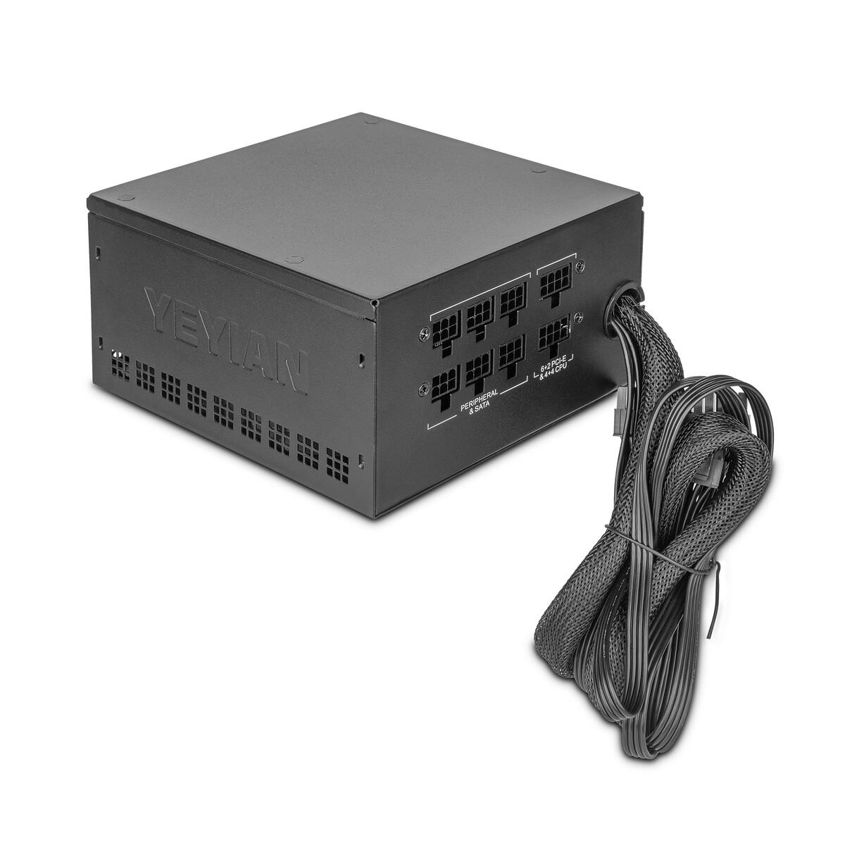 FUENTE DE PODER YEYIAN YFG-65002-01 RAIDEN 650W 80 PLUS GOLD ATX 2.0